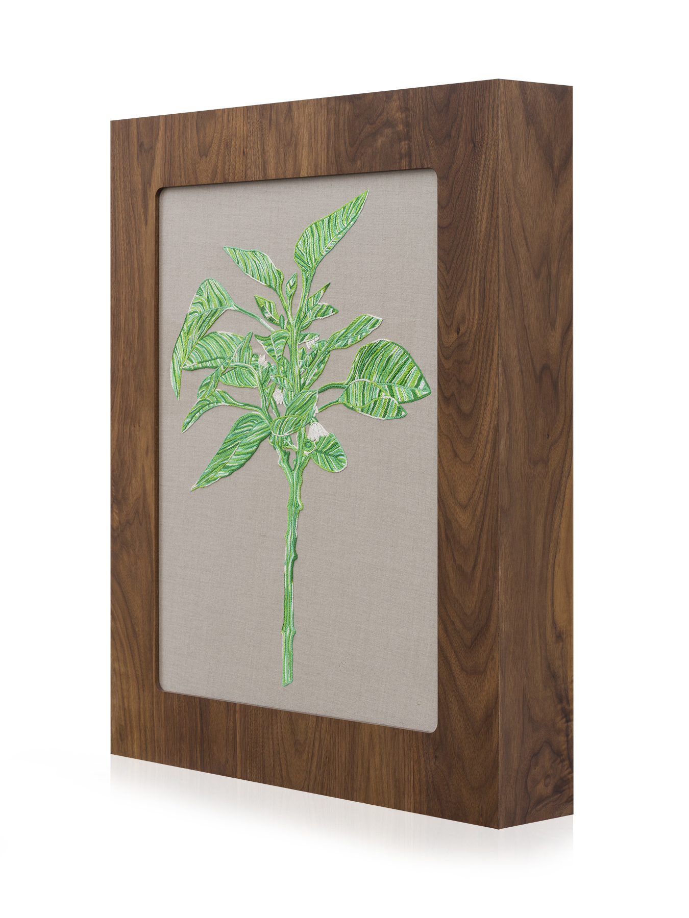 Embroidered Pepper Plant 2